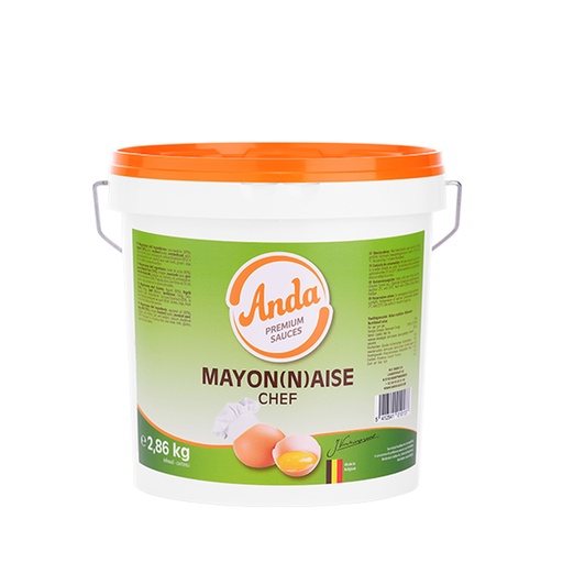 [2864] Mayonaise Chef Anda Seau 3 L