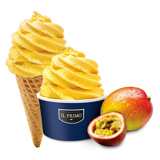 [5351] Yoghurtijs Frozen Yoghurt Mango/Passie La Venezia One Shot 18 x 160 ml