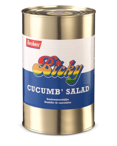 [267] Bicky Komkommer Salade Blik 4 kg