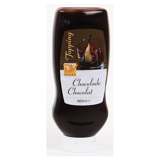 [4611] Topping Chocolade DV Foods Tube 960 ml
