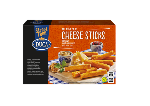 [10280] Cheese Sticks Duca 60 x 15 gr