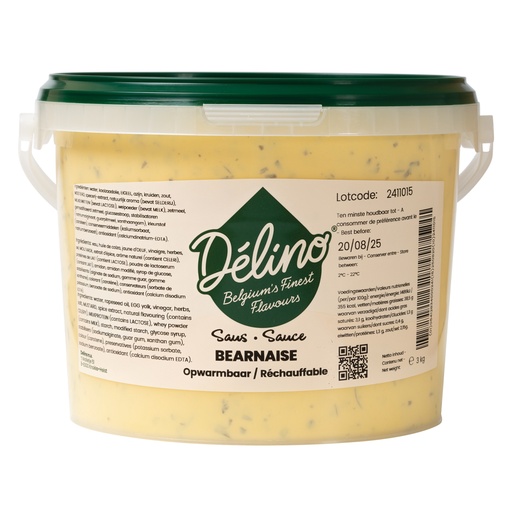 [1634] Bearnaise Saus Warm Delino 3 L