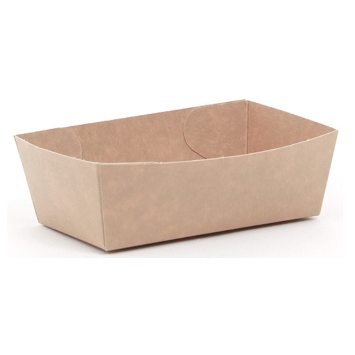[6301] Karton Frietbak 85 Bruin Eco Is It 70x122x45 250st