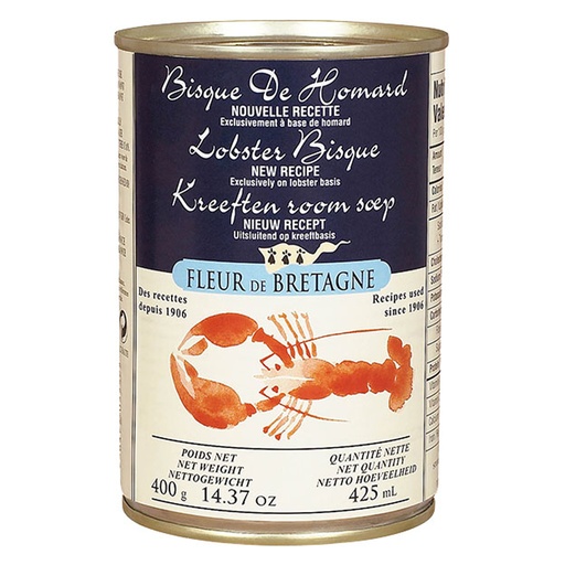 [11263] Soep Kreeft Fleur De Bretagne Blik 0,5 L