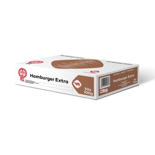[1299] HAMBURGER POULET EXTRA 30X100GR VANREUSEL