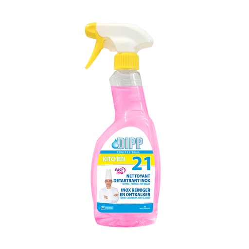 [7500] Nettoyant Detartrant Inox Easy Pro Dipp (21) 500 ml