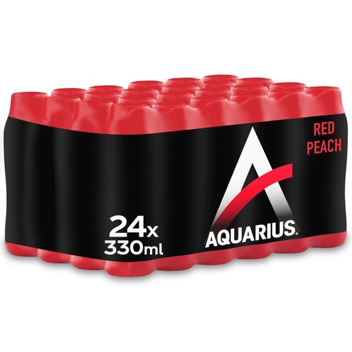 [5633] Aquarius Red Peach Pet 24 x 33 cl