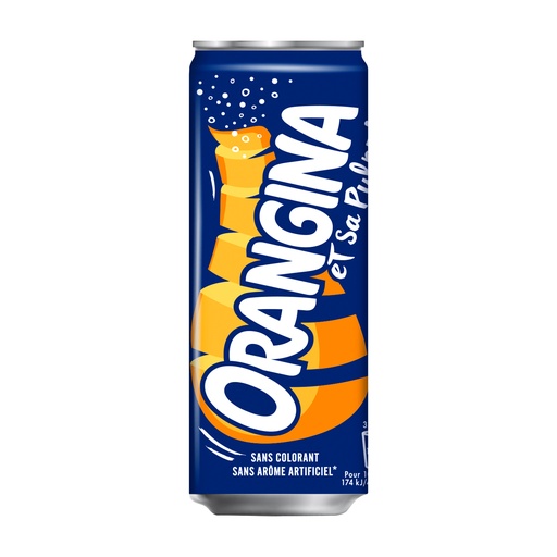 [1224] Orangina Can 24 x 33 cl