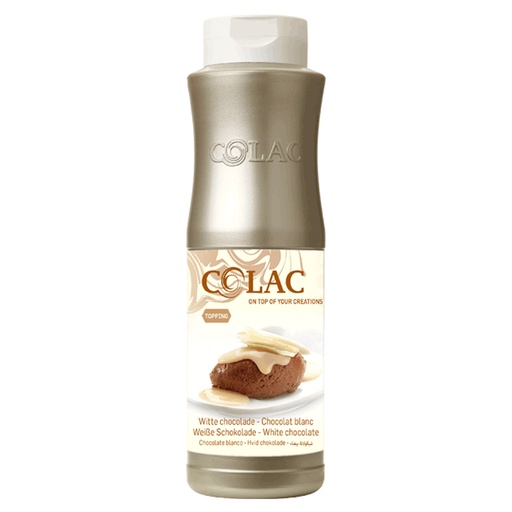 [15452] Topping  Witte  Chocolade Colac 1 Kg