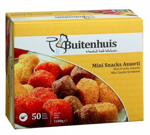[1668] Mini Snack 4 Soorten Buitenhuis 60 x 20 gr