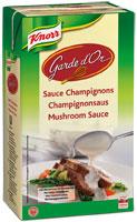 [1535] Champignon Saus met Garnituur Garde D'Or Brik 1 L
