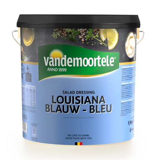 [2490B] Mayonaise Dressing Louisiana Bleu Vandemoortele 10 L