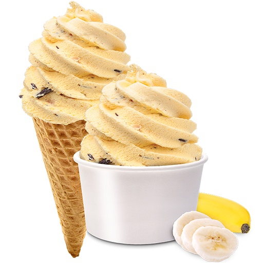 [3791] Roomijs Banaan One Shot 18 x 160 ml