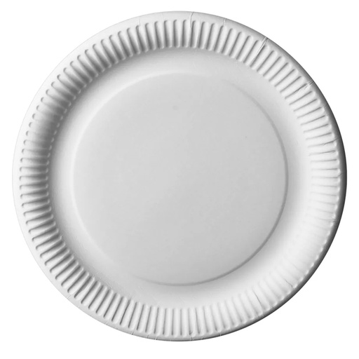 [0324] ASSIETTES EN CARTON ROND 24CM 250PCS