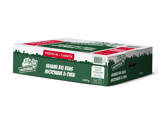 [682] Bicky Pain Sesam Whoppers Microwave 45 x 74 gr