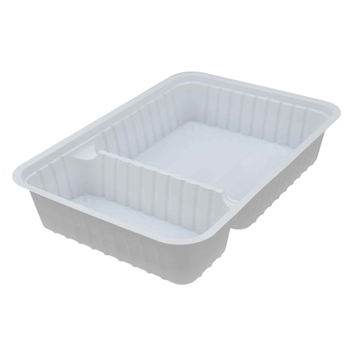 [00200] Plastiek Bak A 20 M 2-vaks DW (128x118x40mm) 900 st