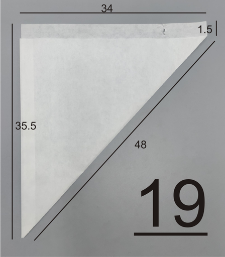 [15229] Sachets Cornets Nr 19 - 1000 pcs