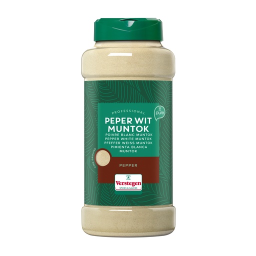 [1862] Peper Gemalen Wit Muntok Verstegen Pot 500 gr