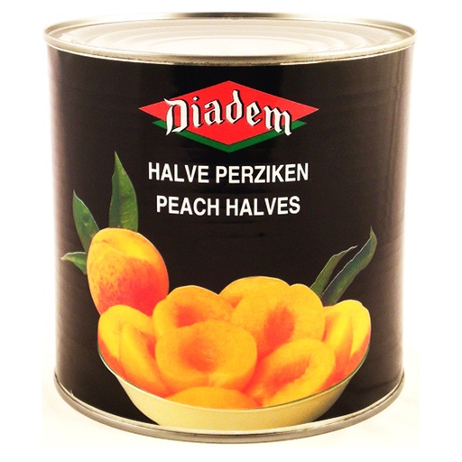 [568] Perziken Halve Diadem Blik 2,6 kg