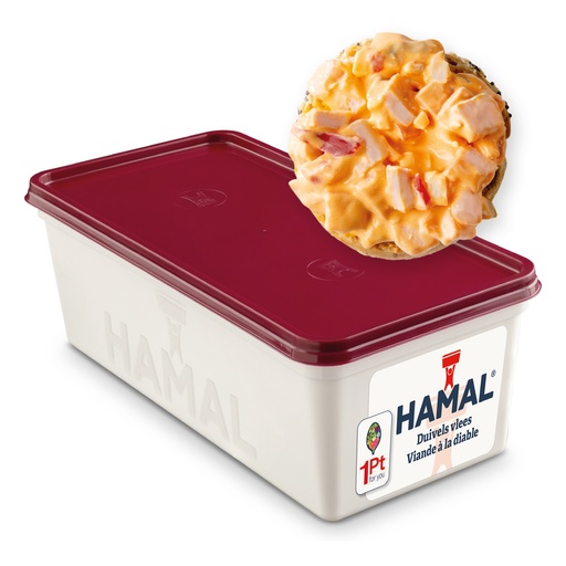 [4186] SALADE DE VIANDE DIABLE 1KG HAMAL