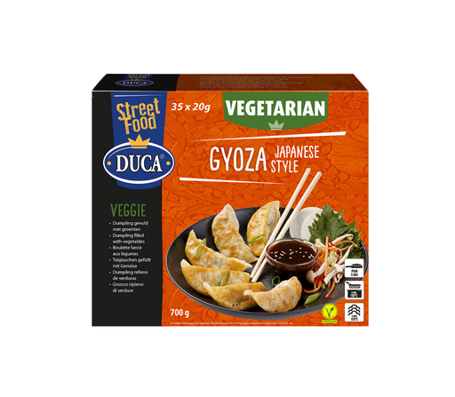 [12731] Gyoza Vegetarisch Duca 35 x 20 gr