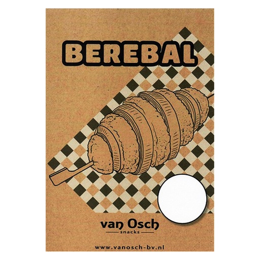 [5477] BOULETTE D'OURS 24X140GR VAN OSCH
