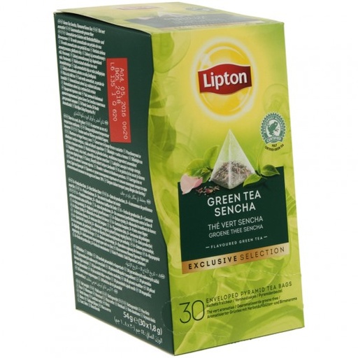 [6975] Lipton Thee Green Sencha Excl. Sel. Pyramide 25 st