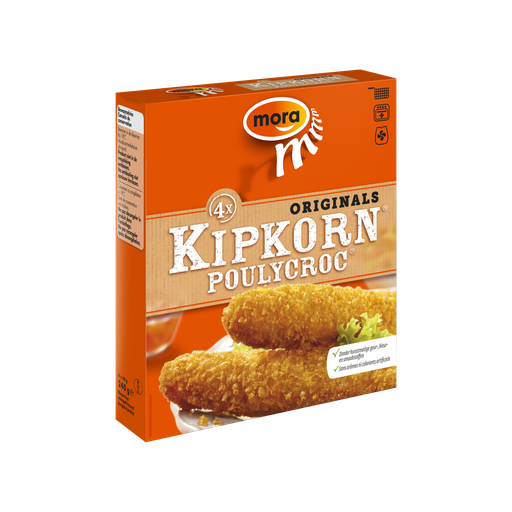 [826E] RTL Kipcorn Mora 4 st