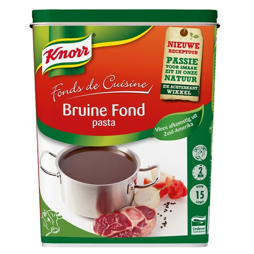[540] Fond Brun Fonds De Cuisine Pate  Knorr 1 kg