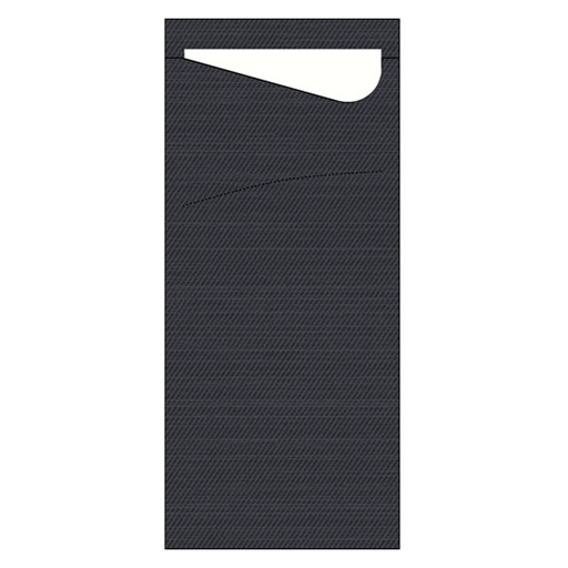 [DUN146] Bestekzakjes Zwart 200 x 85 mm Duni 100 st