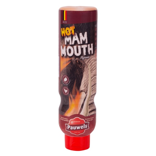 [3065] Hot Mammouth Saus (Algérienne) Pauwels Tube 1 L