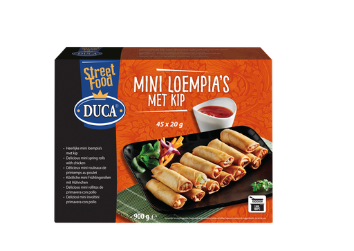 [9456] Mini Loempia Kip Duca 45 x 20 gr
