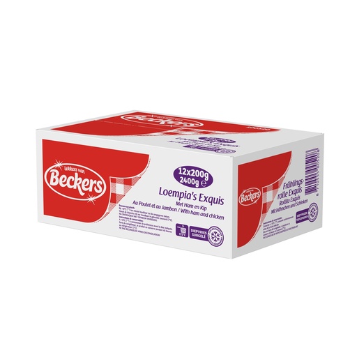 [431] Loempia Exquis Kip - Ham  Beckers 12 x 200 gr