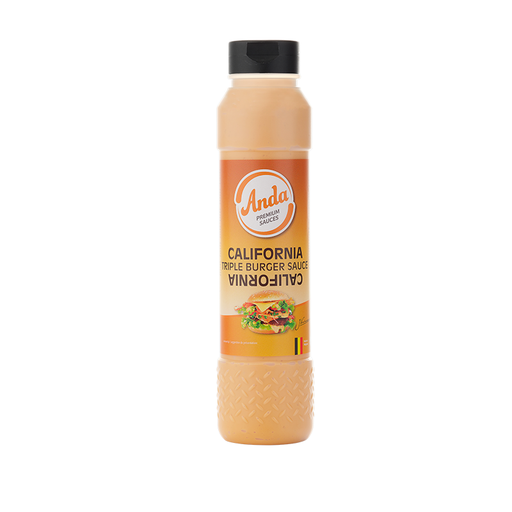 [7831] California Triple Burger Saus Anda Tube 1 L