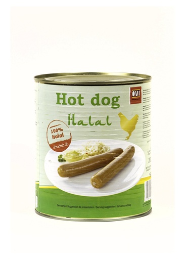 [2423] Hotdog Event Halal Ovi Blik 31 x 50 gr