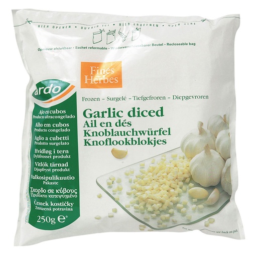 [499] Knoflook Blokjes Ardo 250 gr