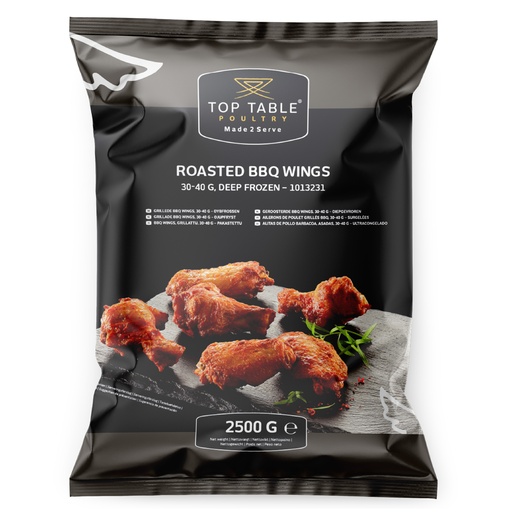 [5106] 1013231 BBQ Wings Grillé Top Table 2,5 kg