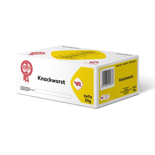 [1120] Knakworst Zonder Vel Vanreusel 54 x 55 gr