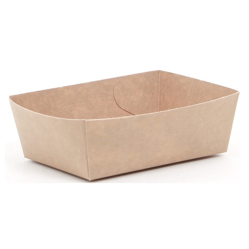 [6300] Karton Frietbak 75 Bruin Eco Is It 70x102x38 250st
