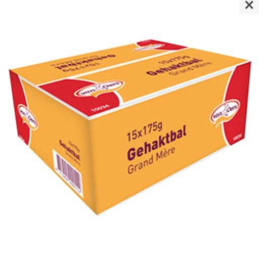 [13819] Gehaktbal Grand Mere Van Oers 25 x 120 gr