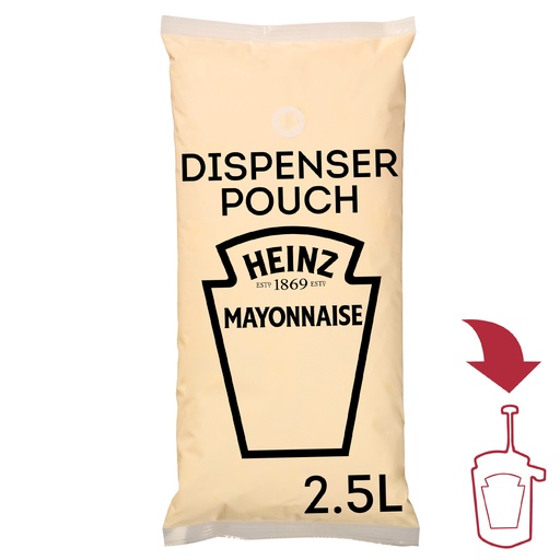 [2233] Mayonaise Sauce-O-Mat Heinz 3 x 2,5 L