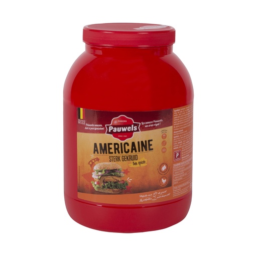 [1404] Americain Saus Pauwels Pet 3 L