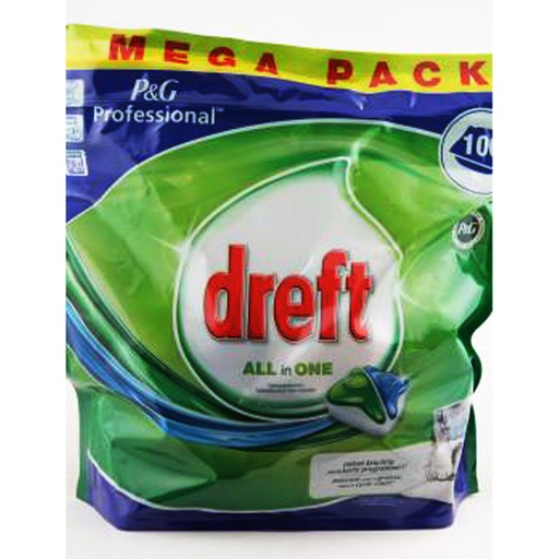 [13866] Dreft Vaatwas Tabs All-In-One 90 st