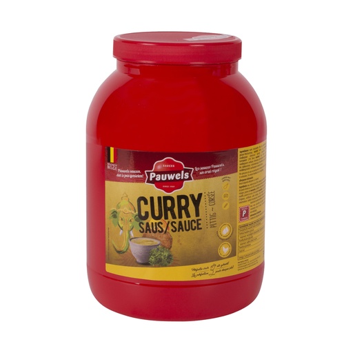 [1409] Curry Saus Pauwels Pet 3 L