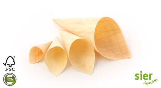 [14416] Puntzakje Hout 60dm x115x170mm 75 st