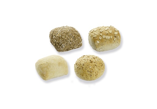 [1764] 2864 Broodjes Mini Resto Assorti Pastridor 100x35gr