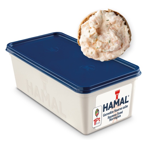 [4119] Zalm  Gerookt  Salade Hamal Bak 1 kg