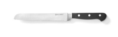 [6260] 781333 Couteau à Pain Forgé Inox Kitchen Line 210/335 mm Hendi