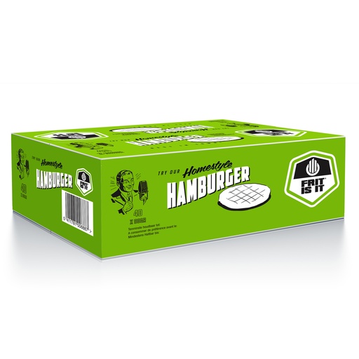 [100] Hamburger Frit is it 40 x 90 gr