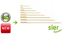 [6325] Bamboosticks Vlakke Achterzijde 15cm 250 st 